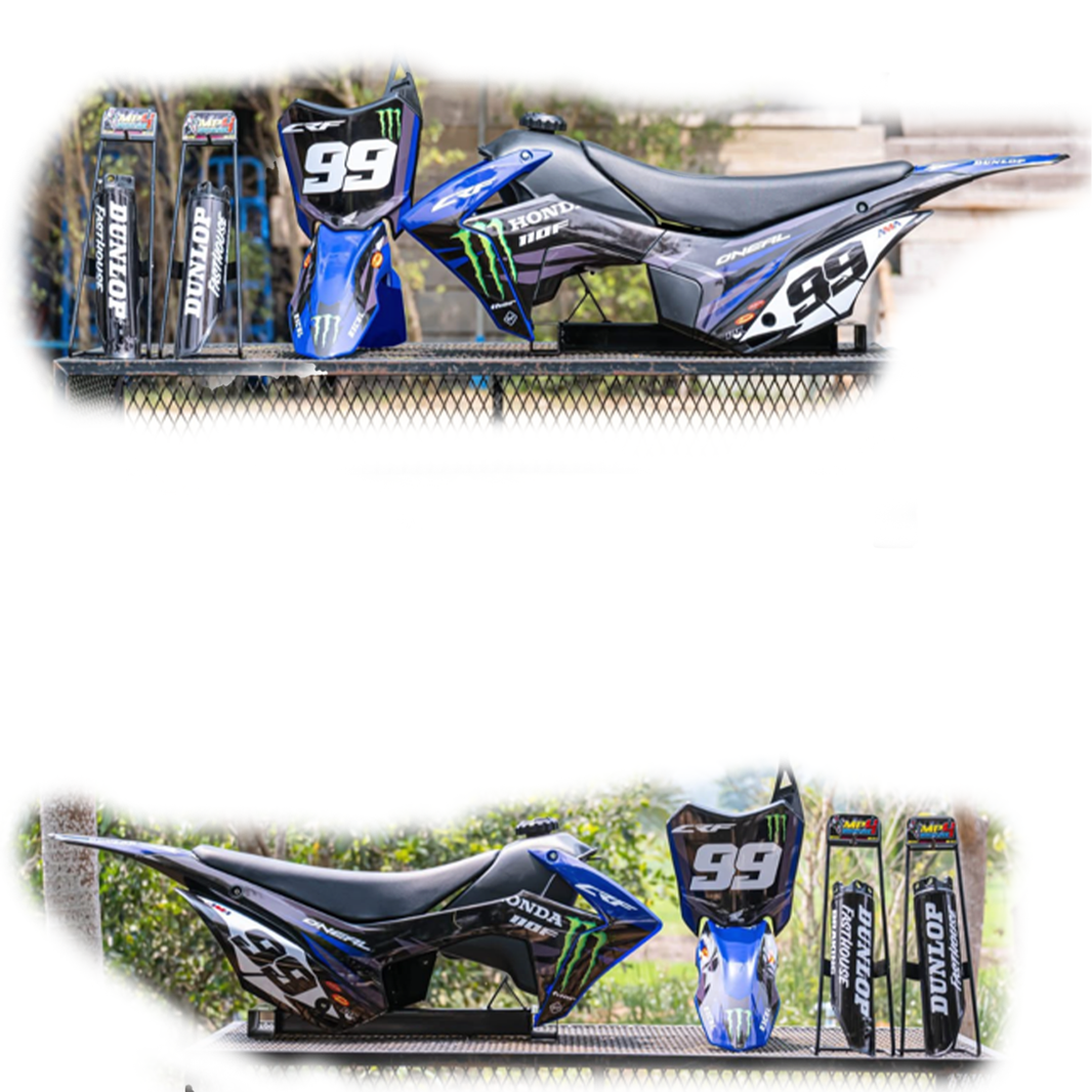 Crf110 2013-2018 plastics and sticker kit