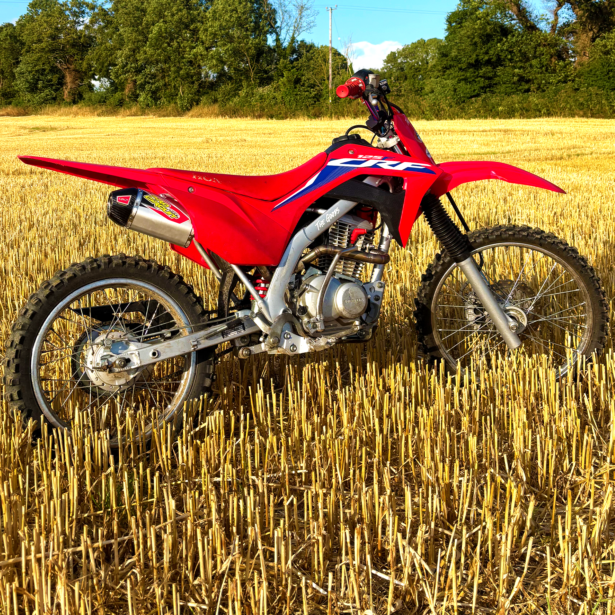 crf125 python Exhaust